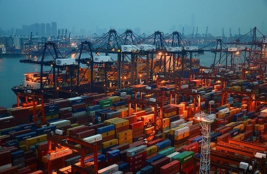 2019年9月全國(guó)港口貨物、集裝箱吞吐量